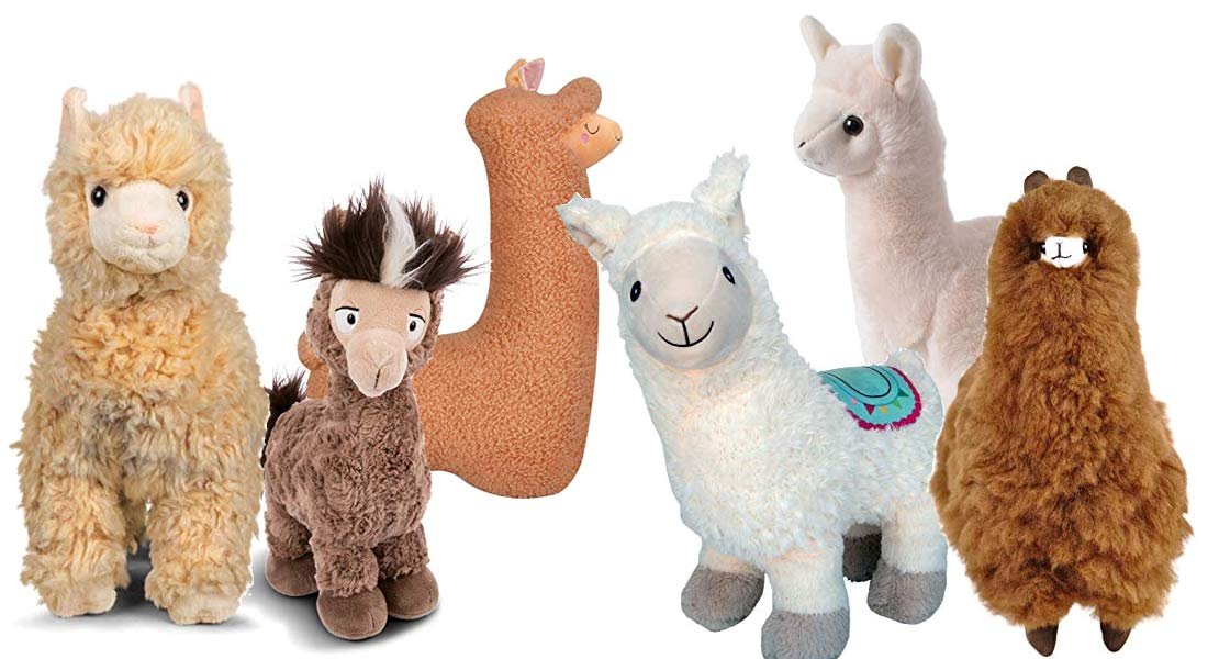 The most popular alpaca cuddly toys