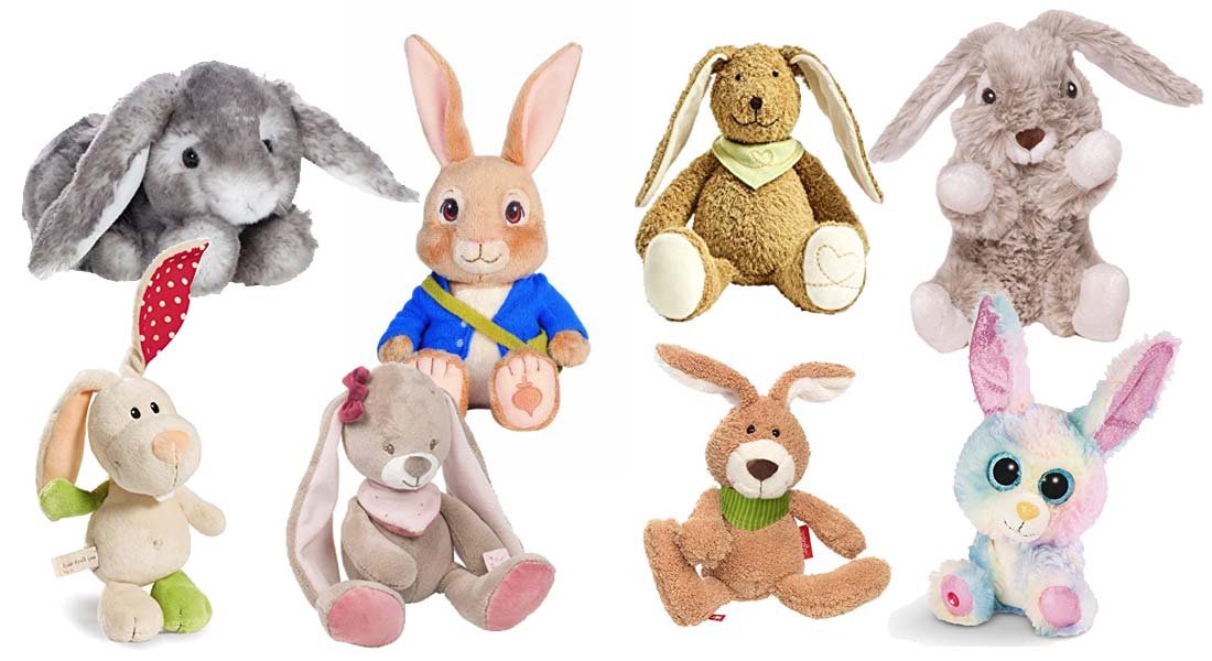 The most popular cuddly toy rabbits