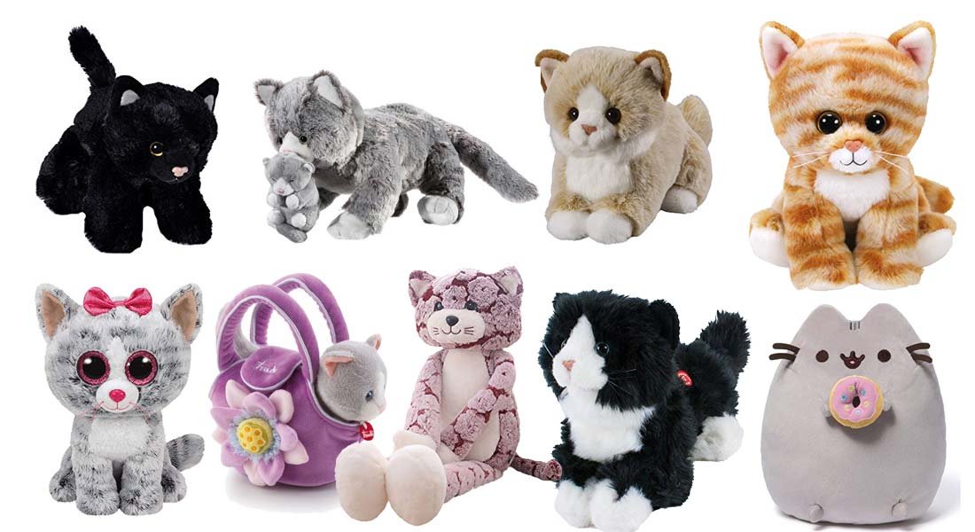 The most popular cuddly toy cats