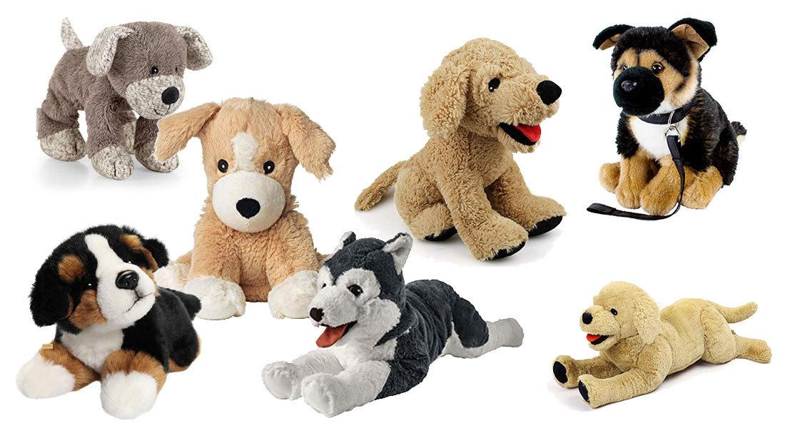 The most popular cuddly toy dogs