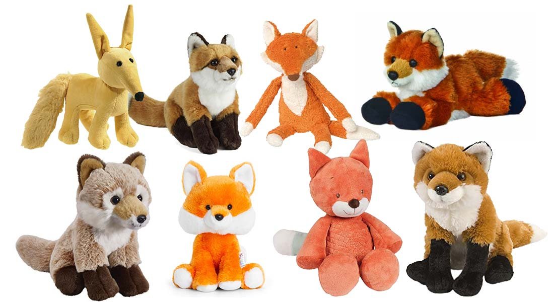 The most popular fox cuddly toys