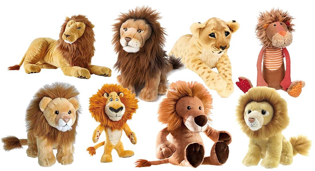The most popular cuddly toy lions