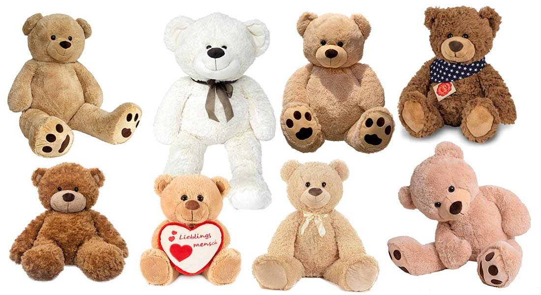 The most popular teddy bears